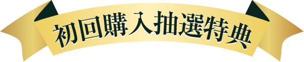 初回購入抽選特典