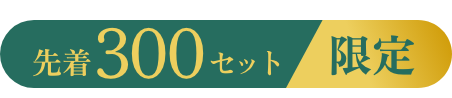 先着0300名限定